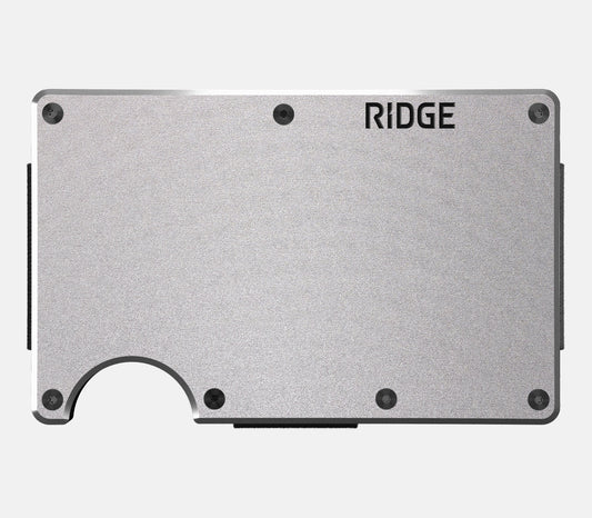 Ridge Wallet - GT Silver