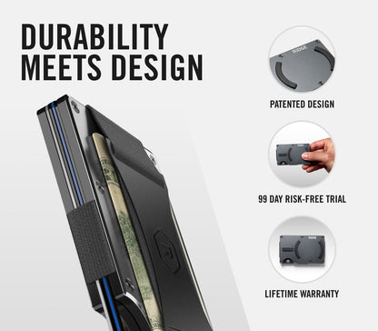 Ridge Wallet For MagSafe - Gunmetal