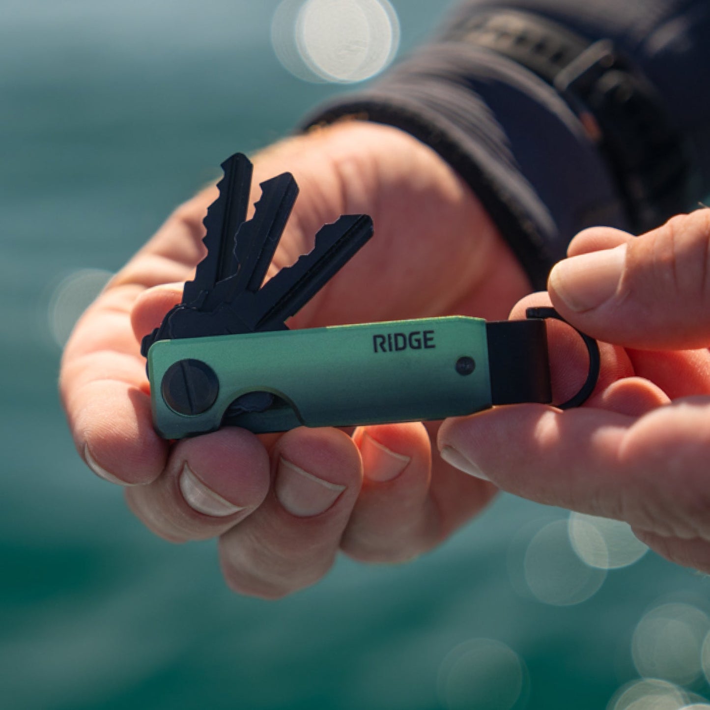 Ridge KeyCase - Green Flash