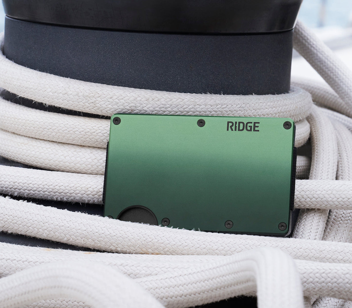 Ridge Wallet - Green Flash