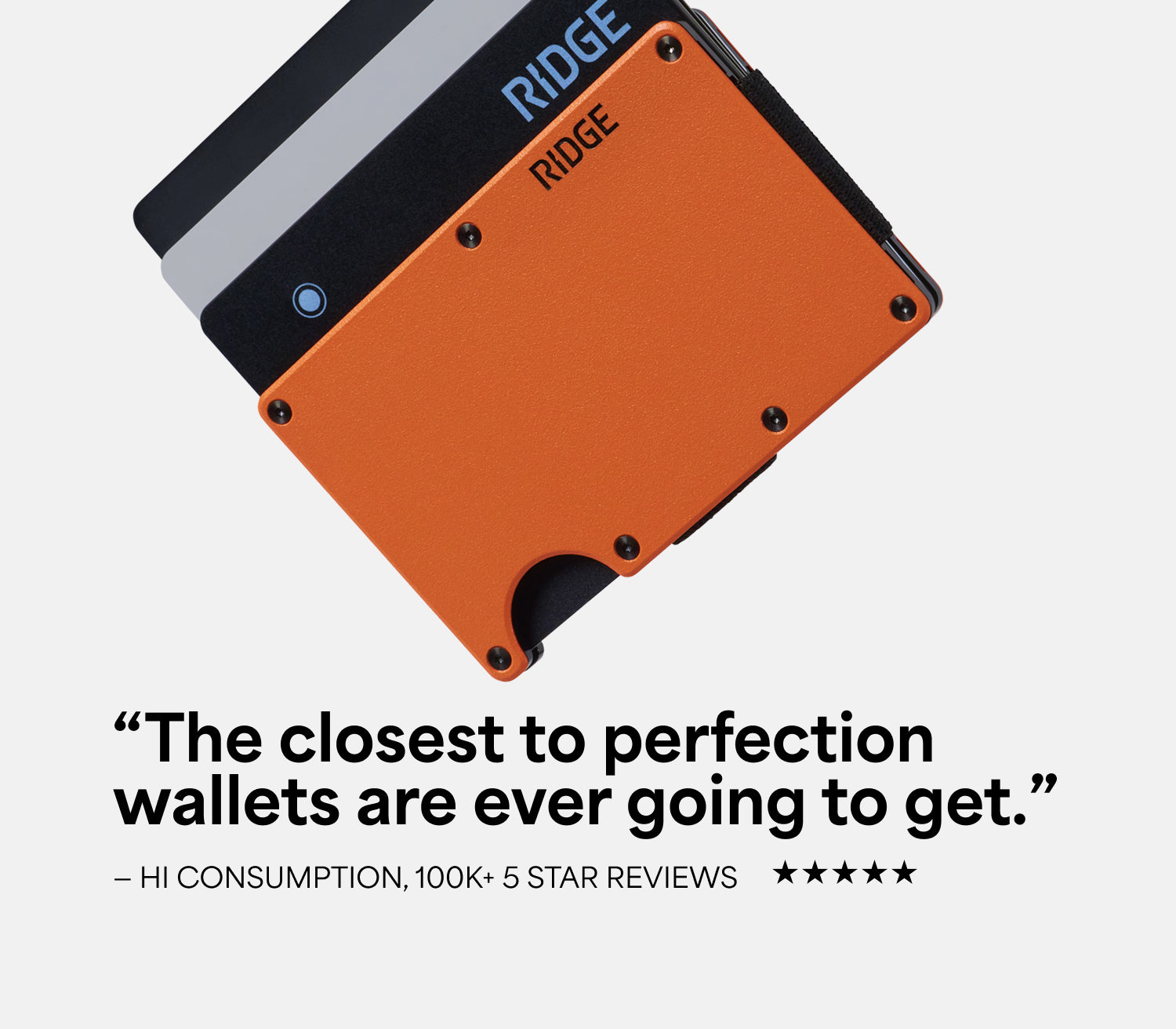 Ridge Wallet - Platinum
