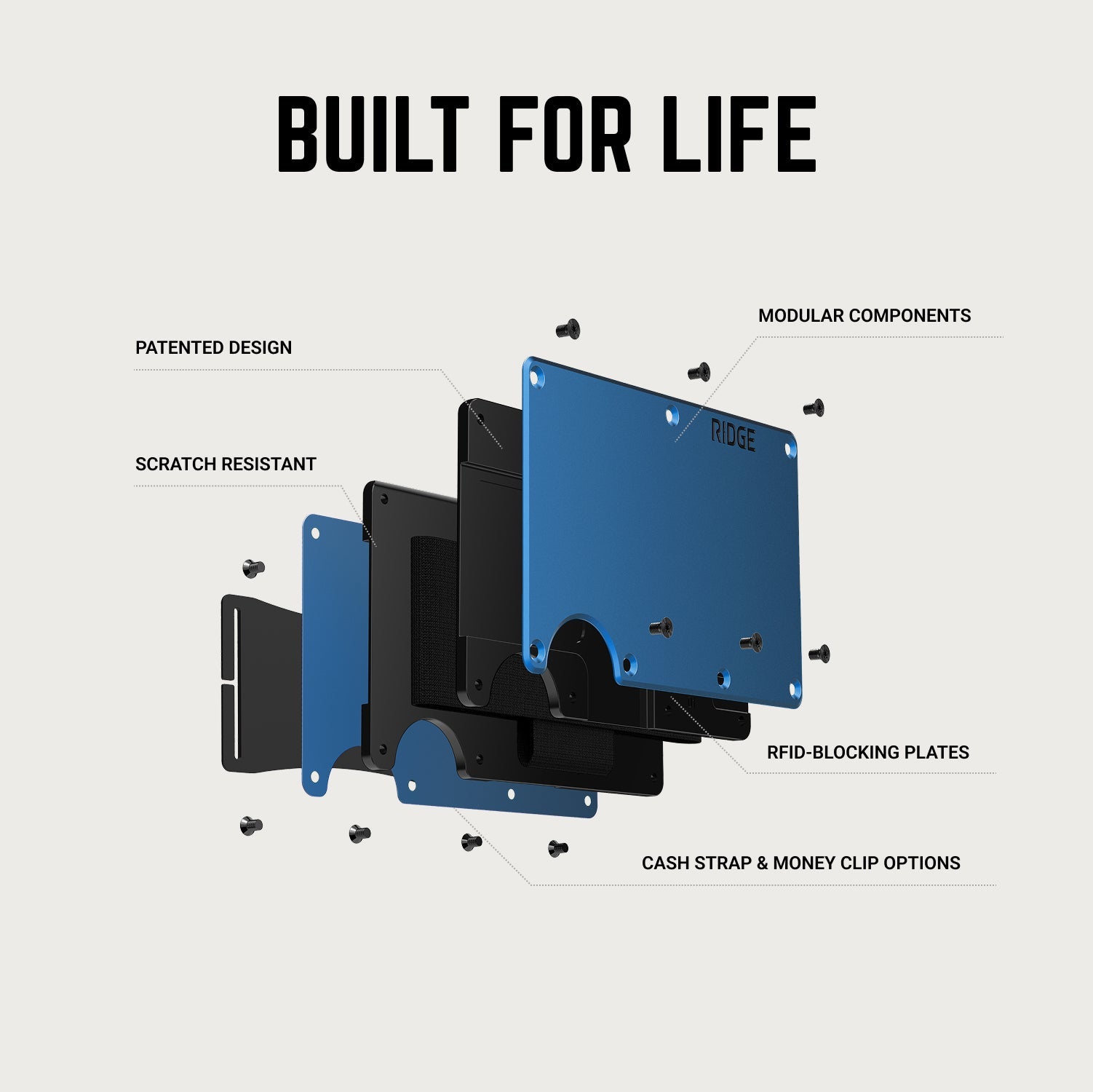 Ridge Wallet - Eucalyptus