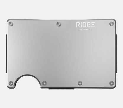 Ridge Wallet - Platinum