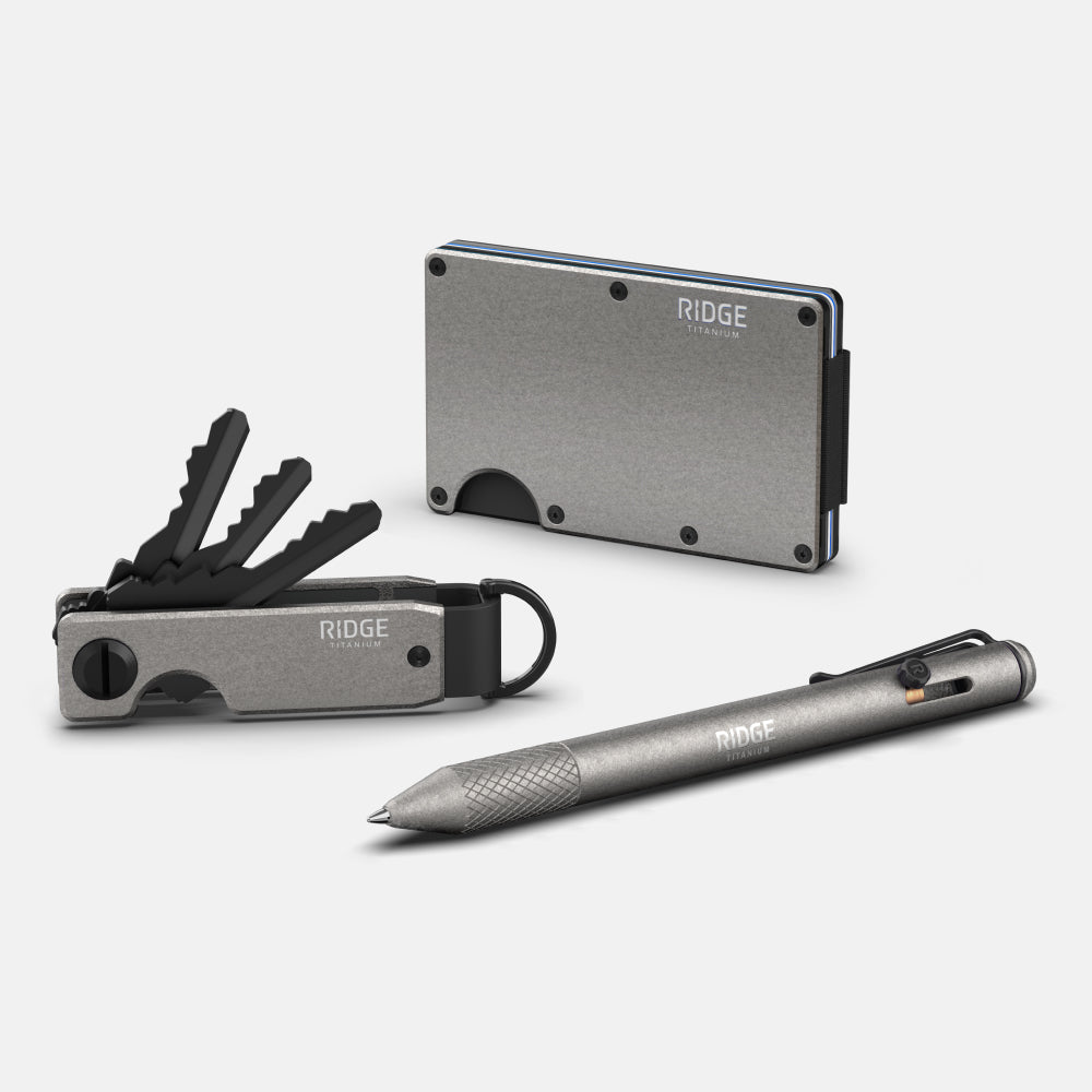 Daily Writer Kit - Stonewashed Titanium