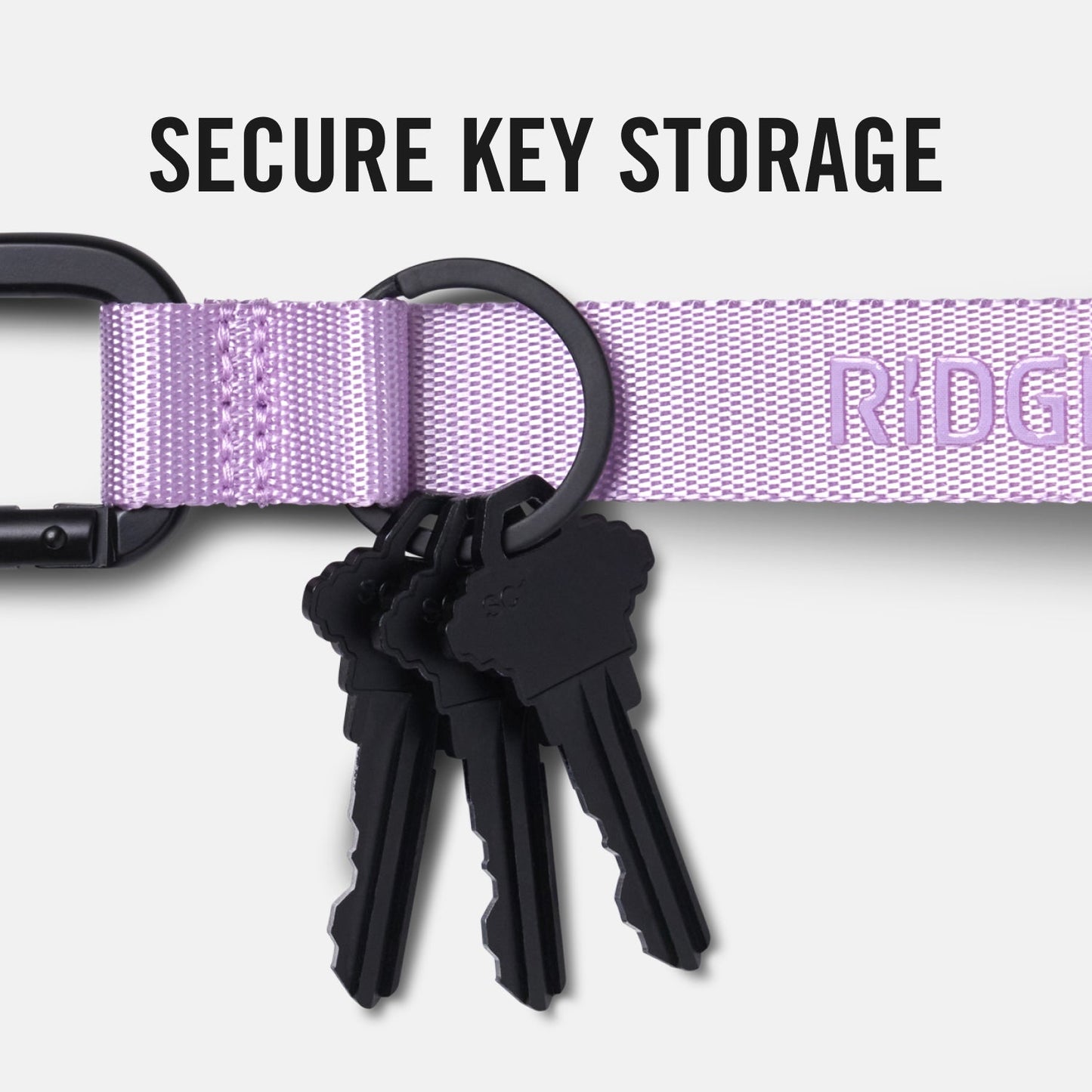 Ridge Keychain - Lavender
